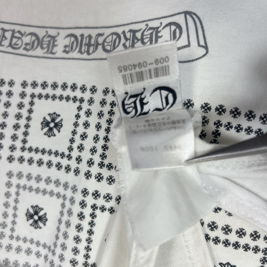 希少　美品　クロムハーツCHロゴ タンクトップ 白 M相当　ホワイト