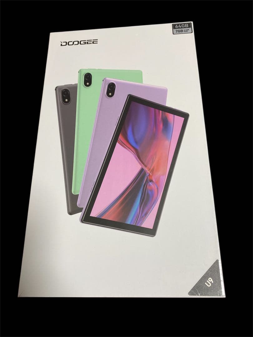 新品　DOOGEE U9 タブレット 10型7GB/64GB Android15