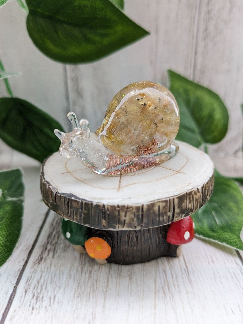 【やま】ブルークラック水晶の恐竜ちゃん形オルゴナイト☆他１５点