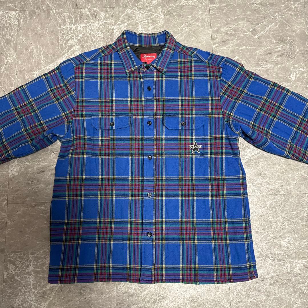 Supreme チェックシャツジャケット