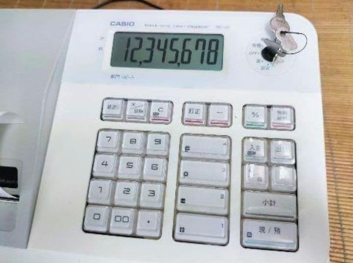 カシオレジスター　SE-G1/NL100コンパクト人気機種感熱紙　654321