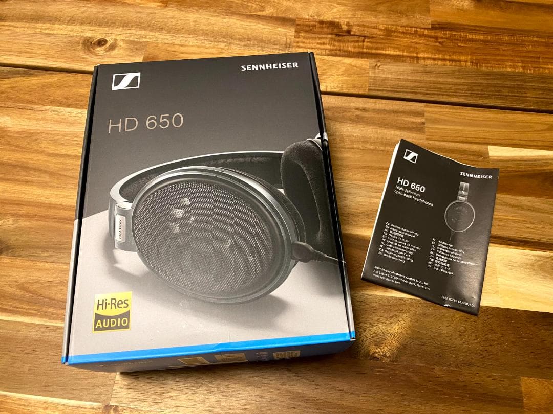 【使用数回】SENNHEISER ( ゼンハイザー ) HD650 ヘッドフォン