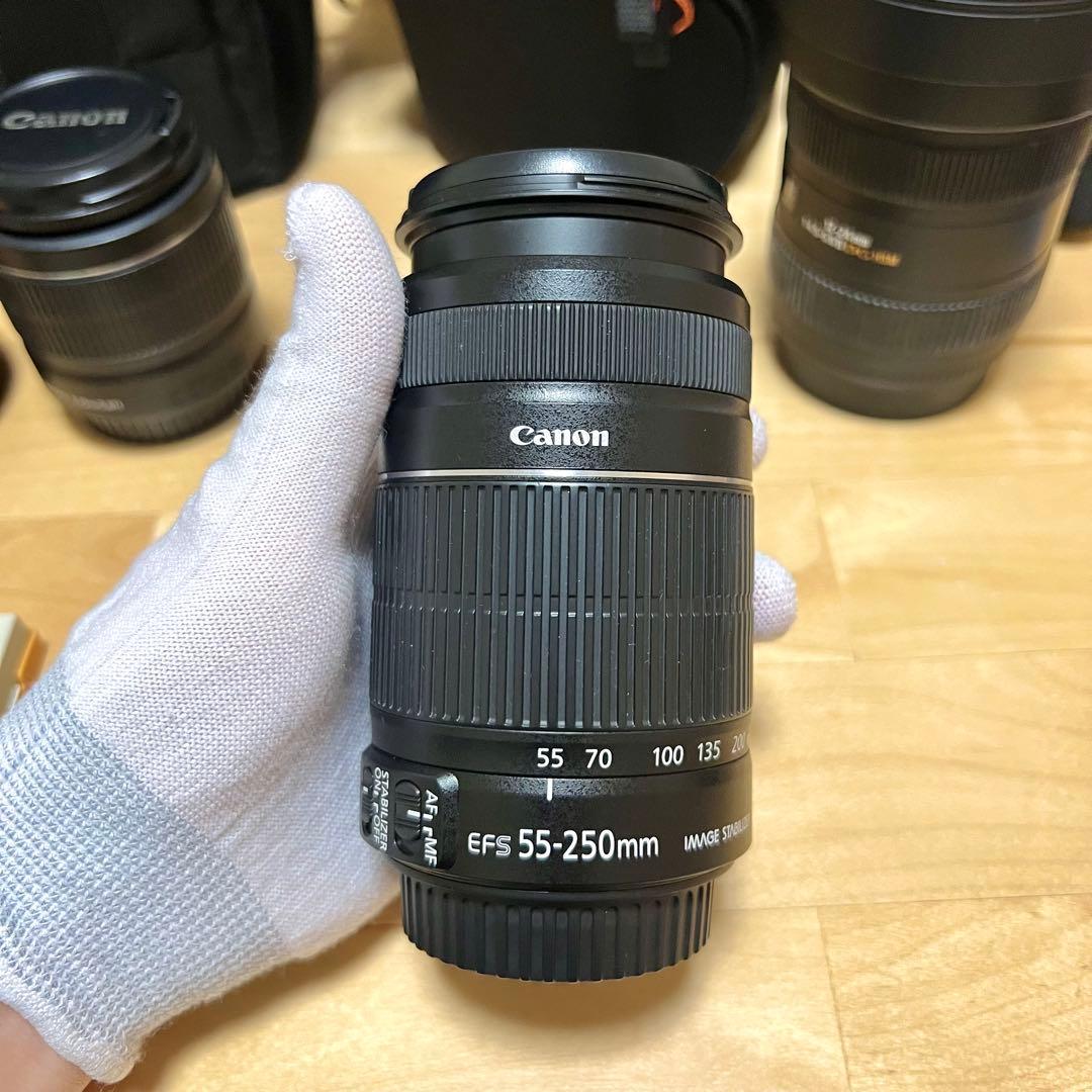 [お得] 一眼レフCanon EOS Kiss X6iとレンズ 4点セット