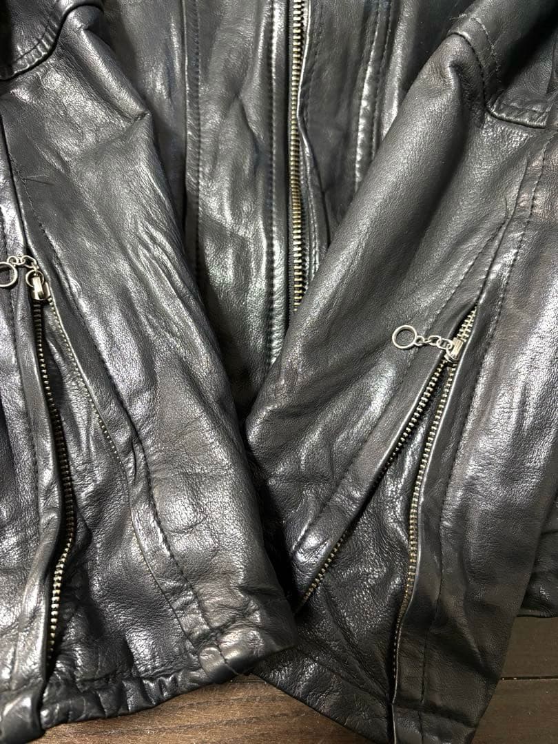 do less code　革ジャン　シングルライダースジャケット