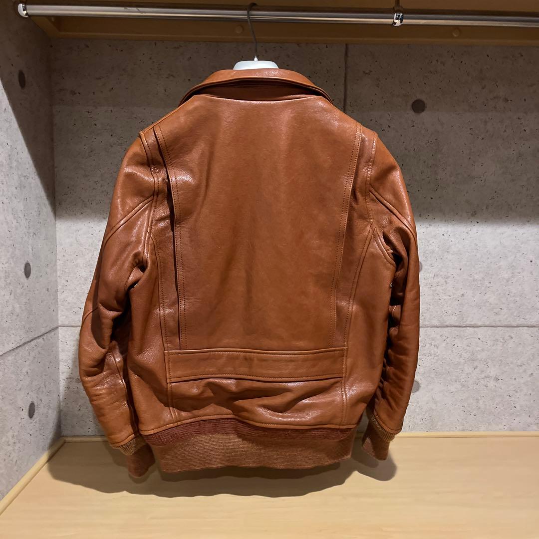 【極美品】TMTゴートレザーフライトジャケット