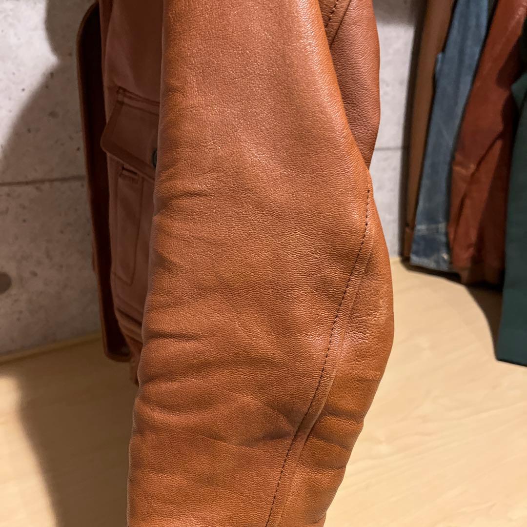 【極美品】TMTゴートレザーフライトジャケット
