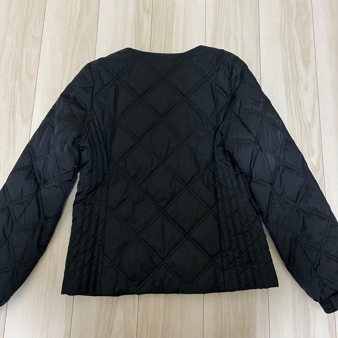 美品　タトラス セルディア ノーカラーライトキルティングダウン ブラック