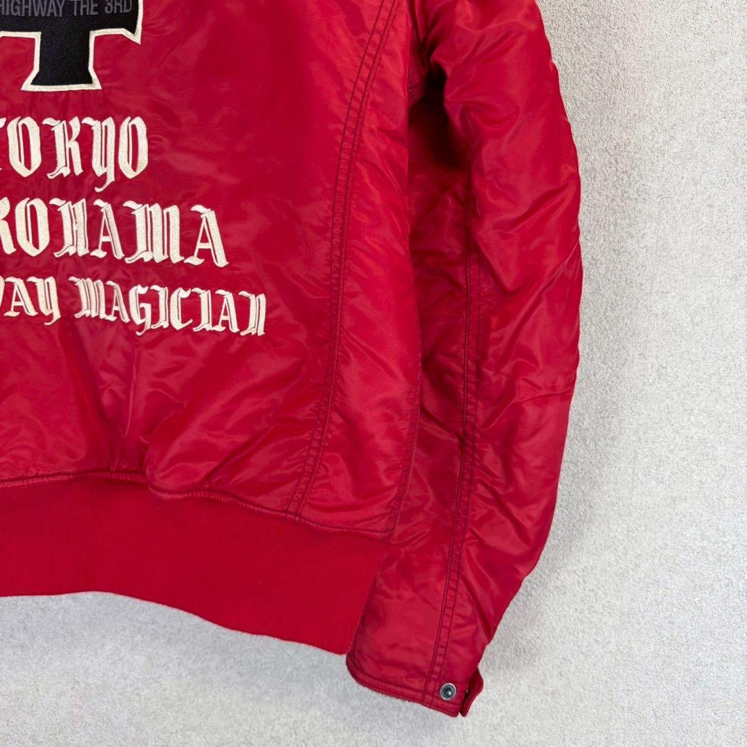 希少 YeLLOW CORN イエローコーン レッド ナイロン ジャケット