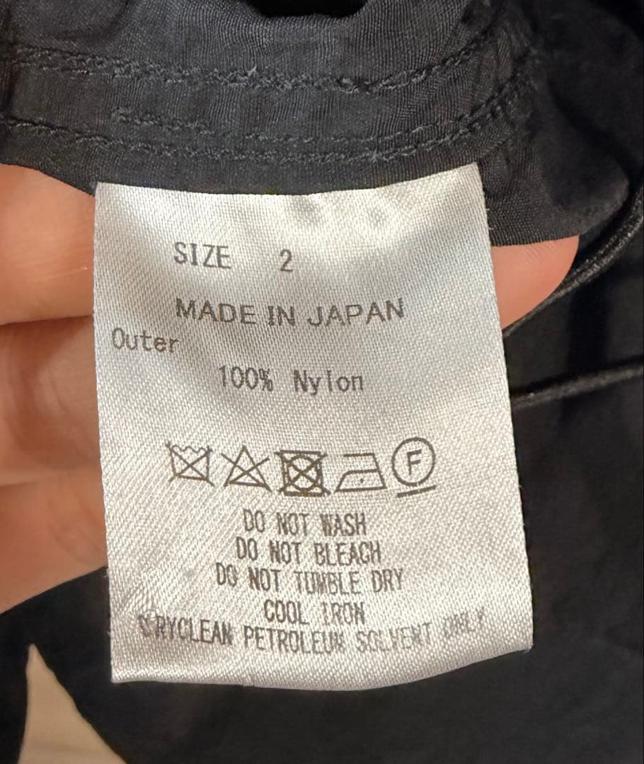 marka LINING  PARKA 黒　サイズ２