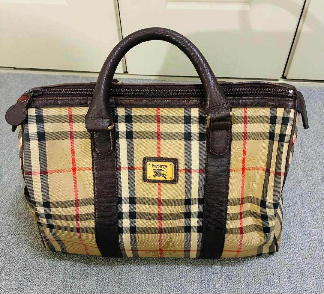 本日限定価格！Burberrys ミニボストンバッグ