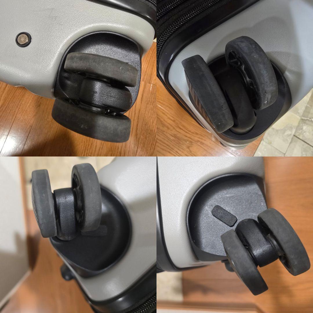 機内持ち込みスーツケースTIERRAL TORERU ティエラル トレル グレー