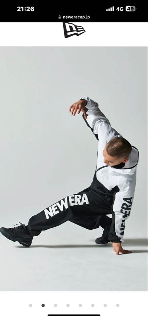 ニューエラ　セットアップ　L