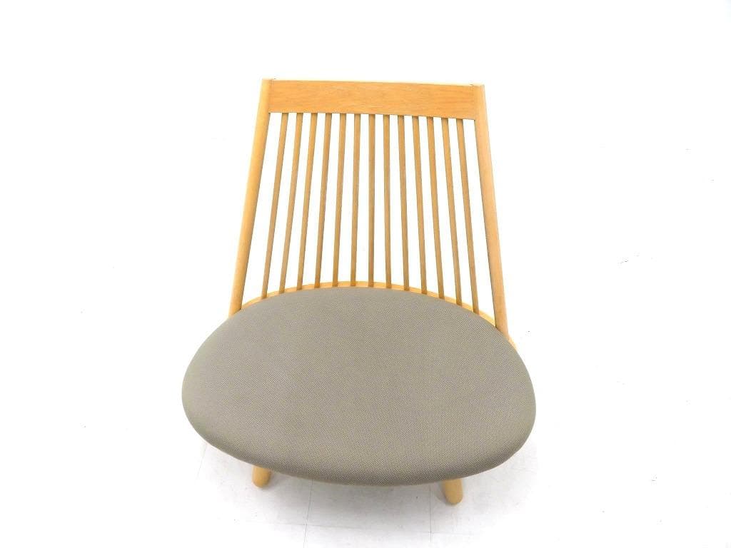 展示品　天童木工　豊口克平　スポークチェア　イス　ソファ　ラウンジ　和モダン