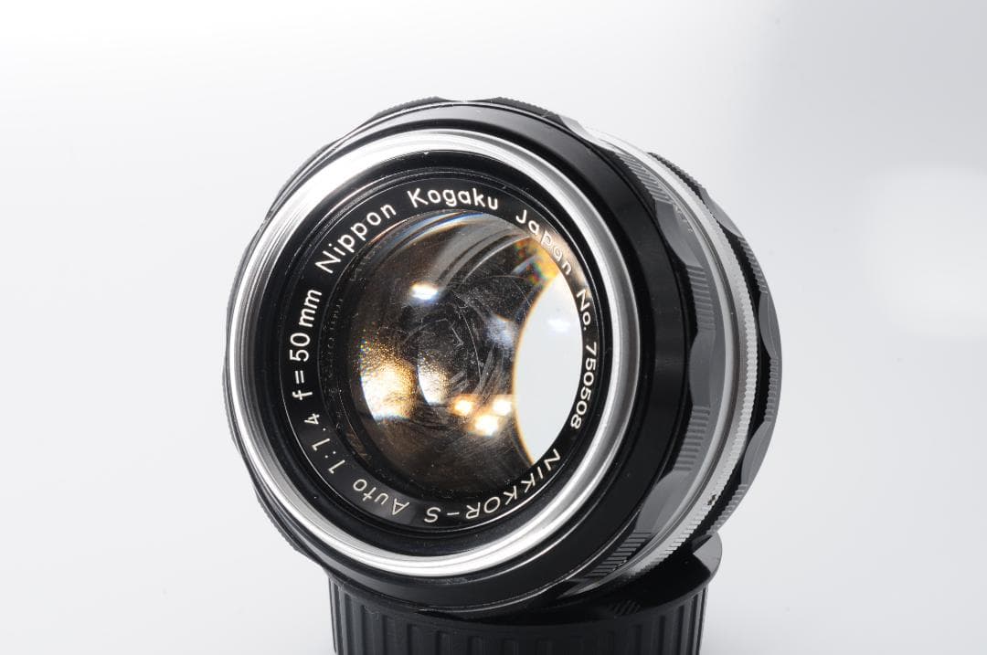 Nikon Nikkor-S Auto 50mm f1.4 MF 標準レンズ