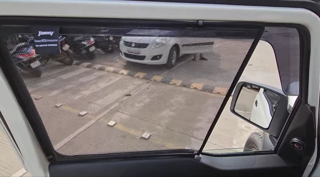 スズキ純正 ジムニーノマドJC74 サンシェード バイザー クリップ付7枚セット