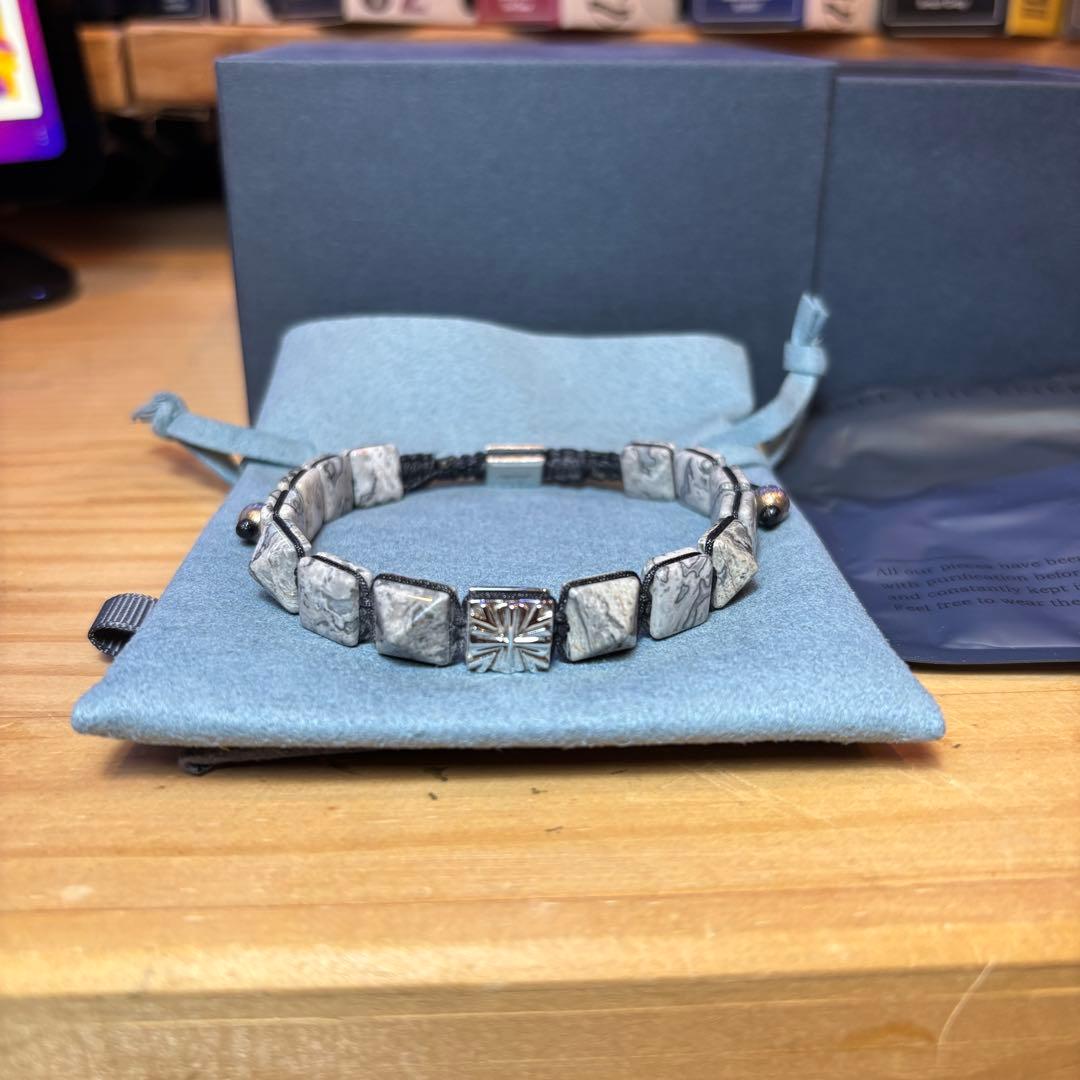 AWNL ピカソ　ジャスパー　ブレスレット