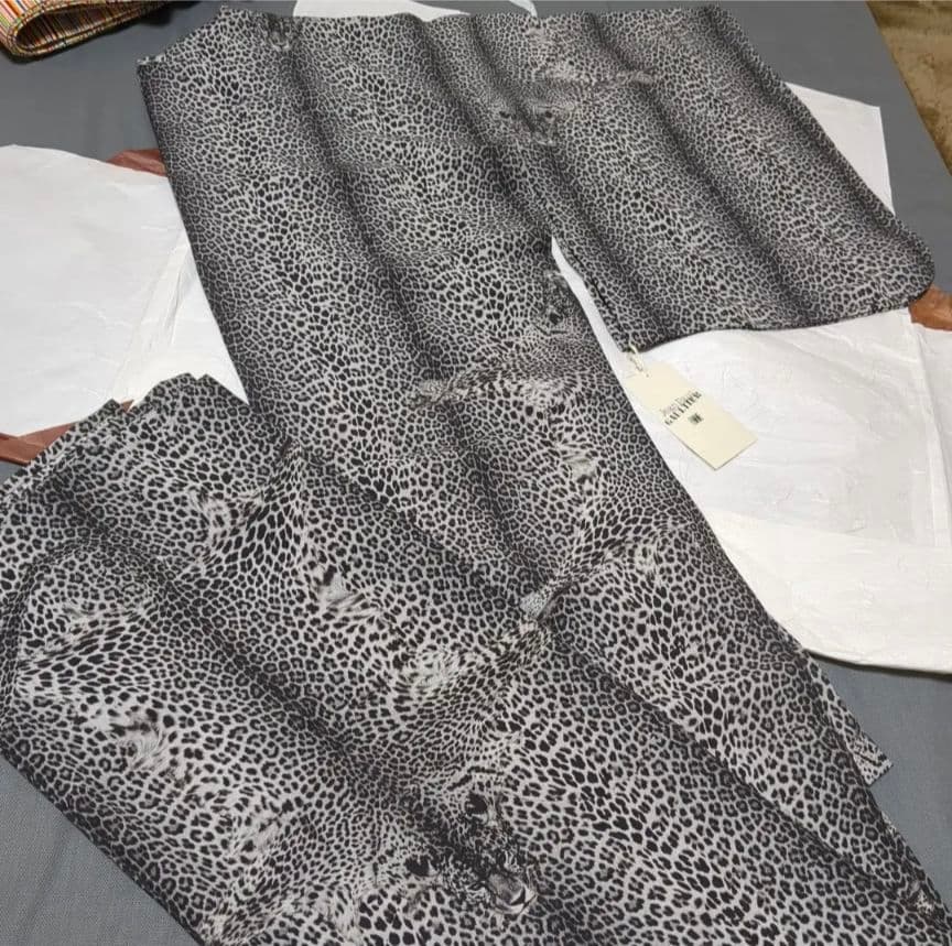 タグ付き未使用　ジャンポール・ゴルチェ　浴衣　レオパード