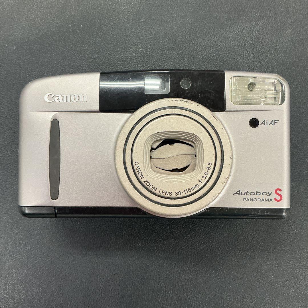 E7595Canon Autoboy S コンパクトフィルムカメラ