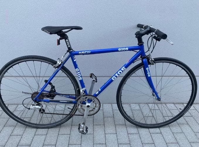 GIOS AMPIO クロスバイク 青