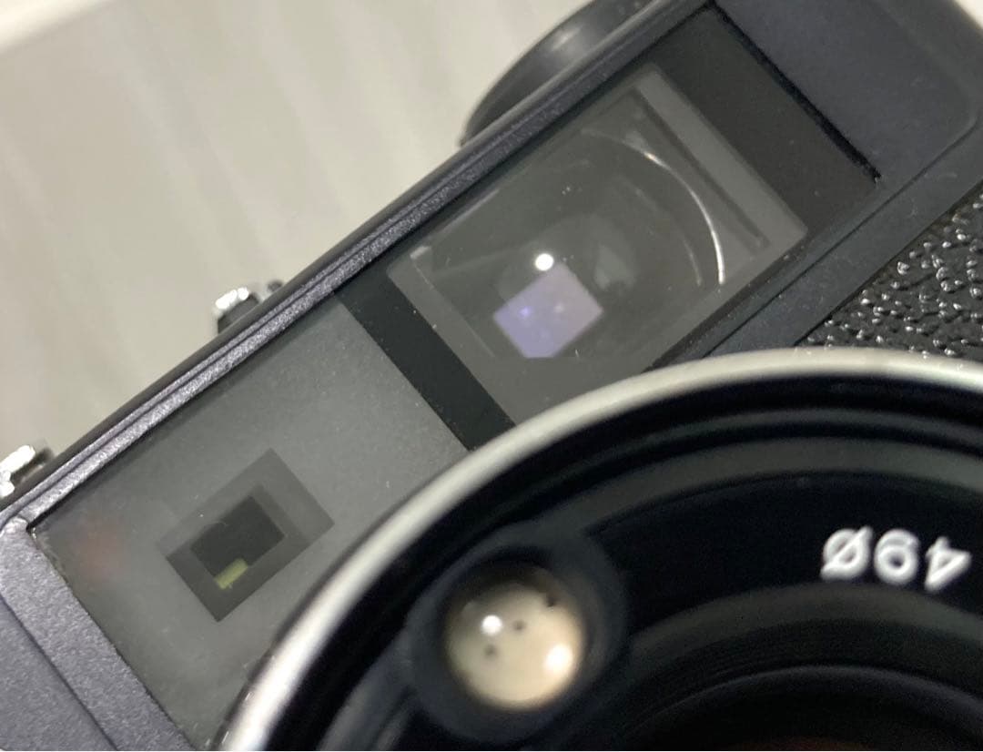 『動作確認済み』Konica C35 FD ブラックボディ フィルムカメラ