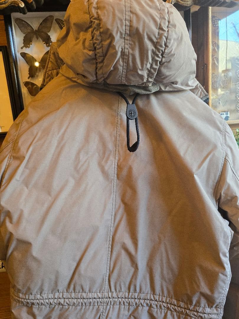 Stone  ベージュ ダウンジャケットXL