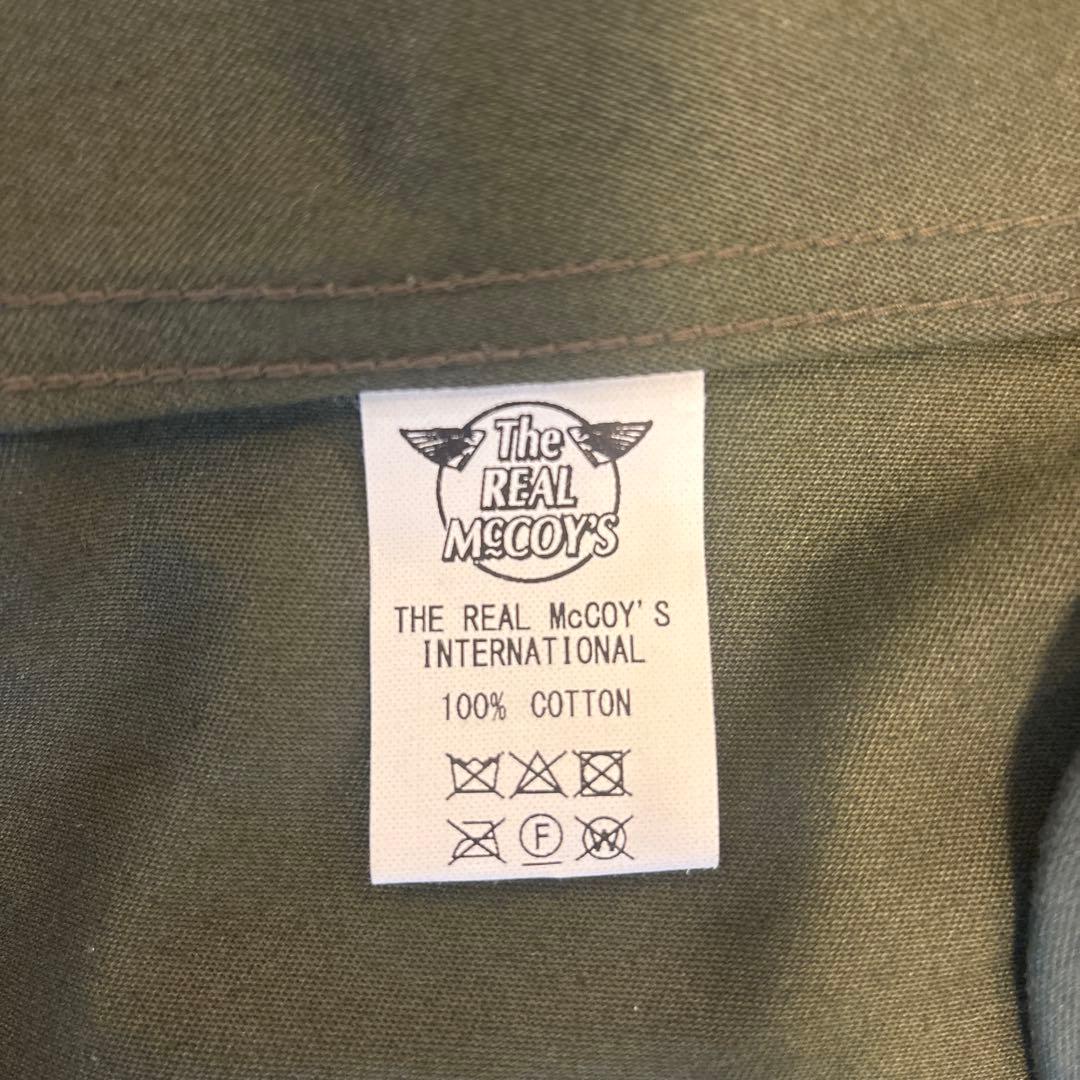 The REAL McCOY'S M48シェルパーカ size \"SMALL\"