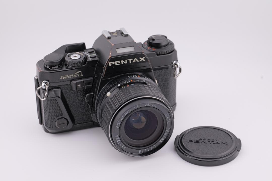 フィルムカメラ Pentax superA + SMC Pentax 28mmF3.5