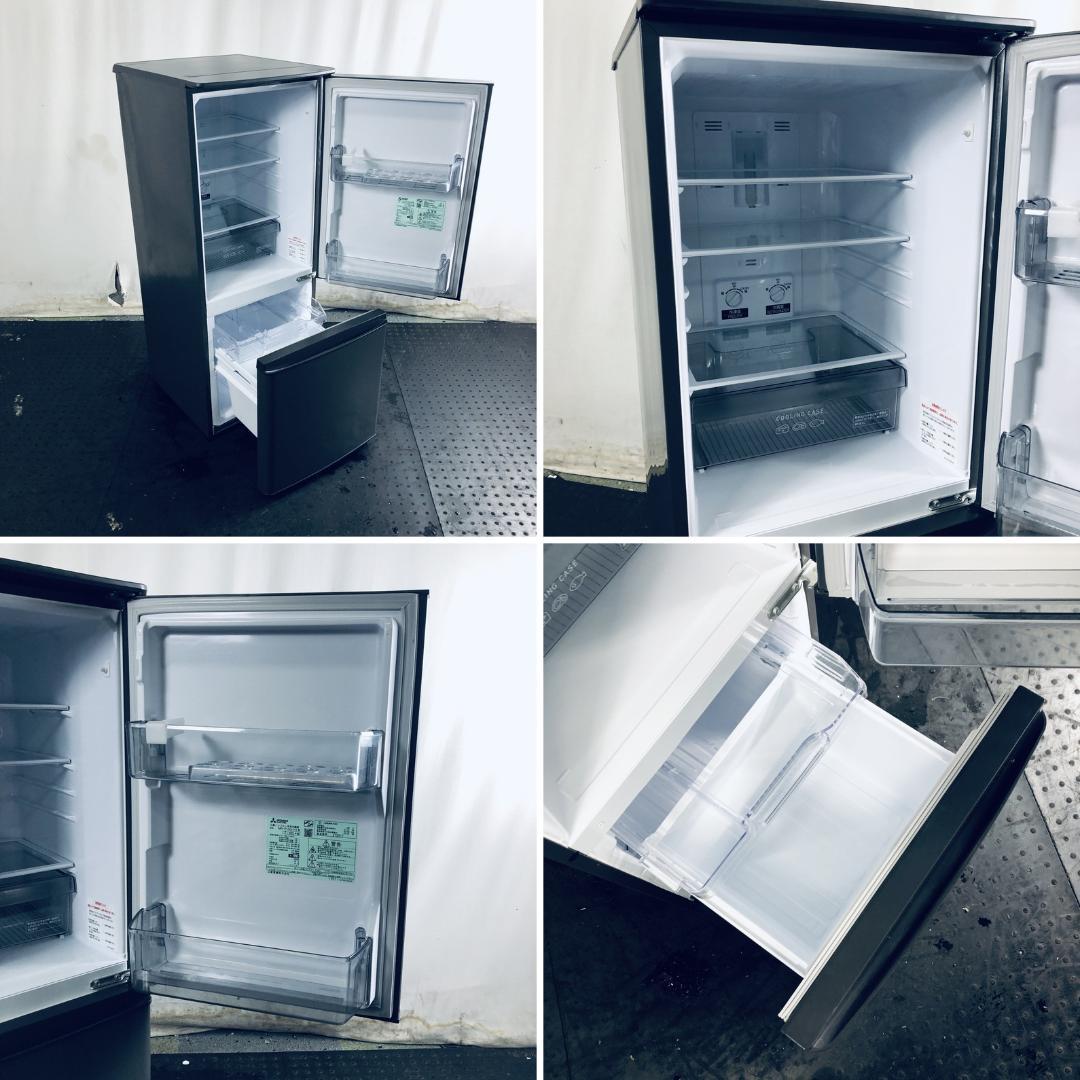 ★送料・設置無料★ 中古 2ドア冷蔵庫 三菱 (No.2530)