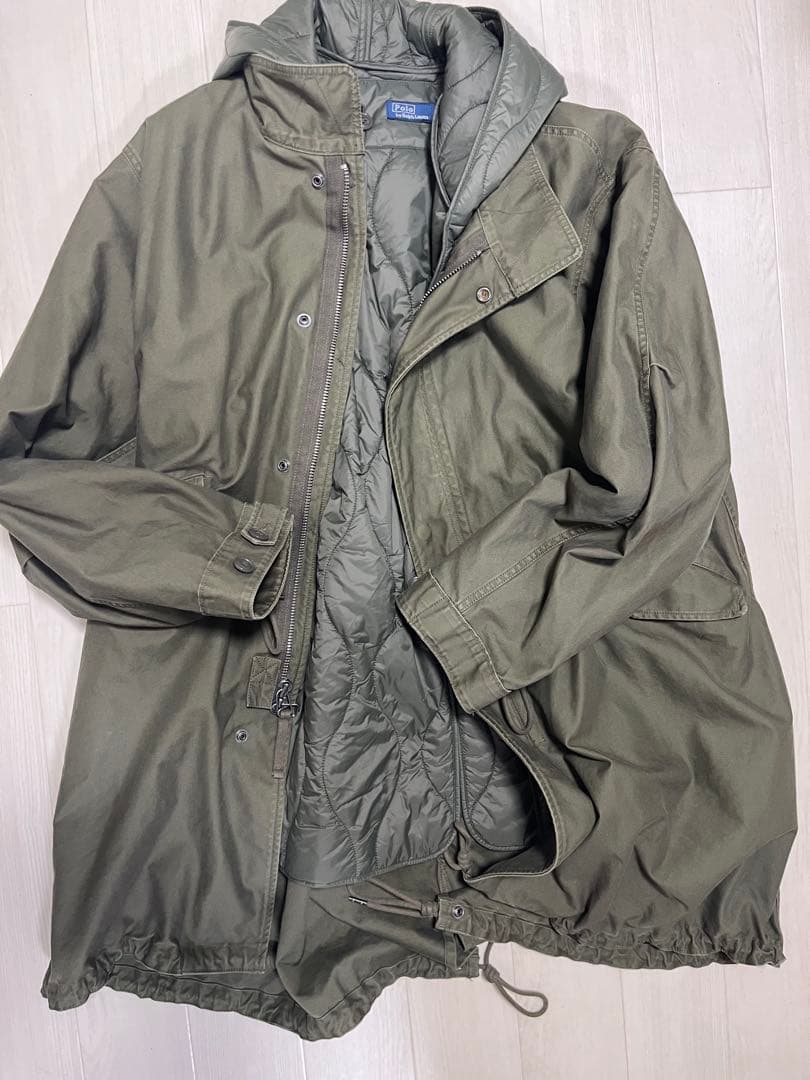 【新品】ポロラルフローレン M51 フィッシュテール ライナー付きフルセット L