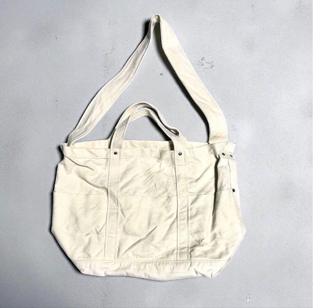 美品　ヤエカ　帆布 ツールバッグ 限定品 鈴蘭 Mサイズ　定価: 26,400円