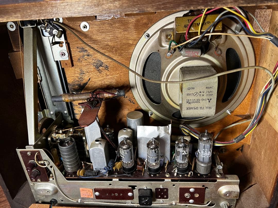 NATIONAL RE-760 真空管ラジオ　FM/AM OK 通電OK