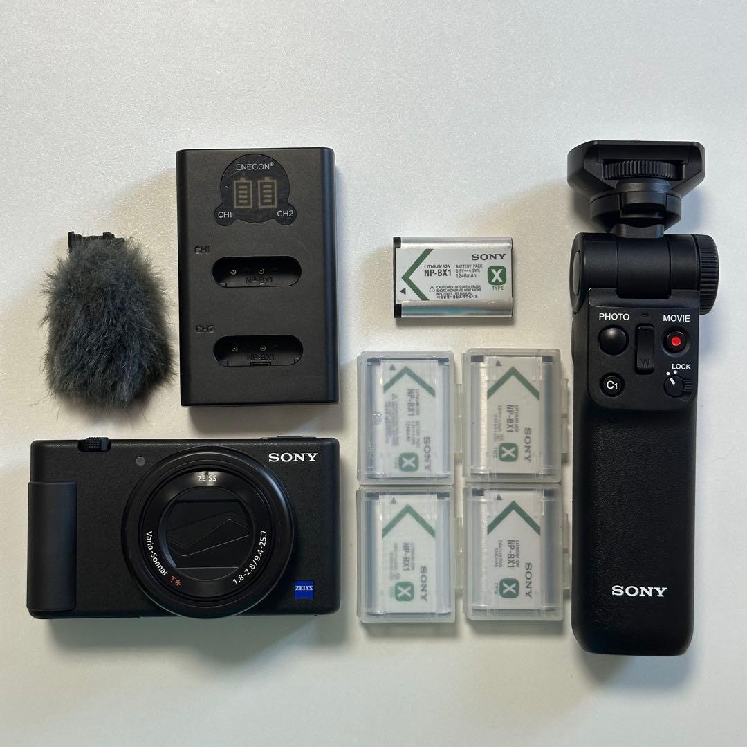 【バッテリー5個付き】SONY ZV-1 GRIP KIT