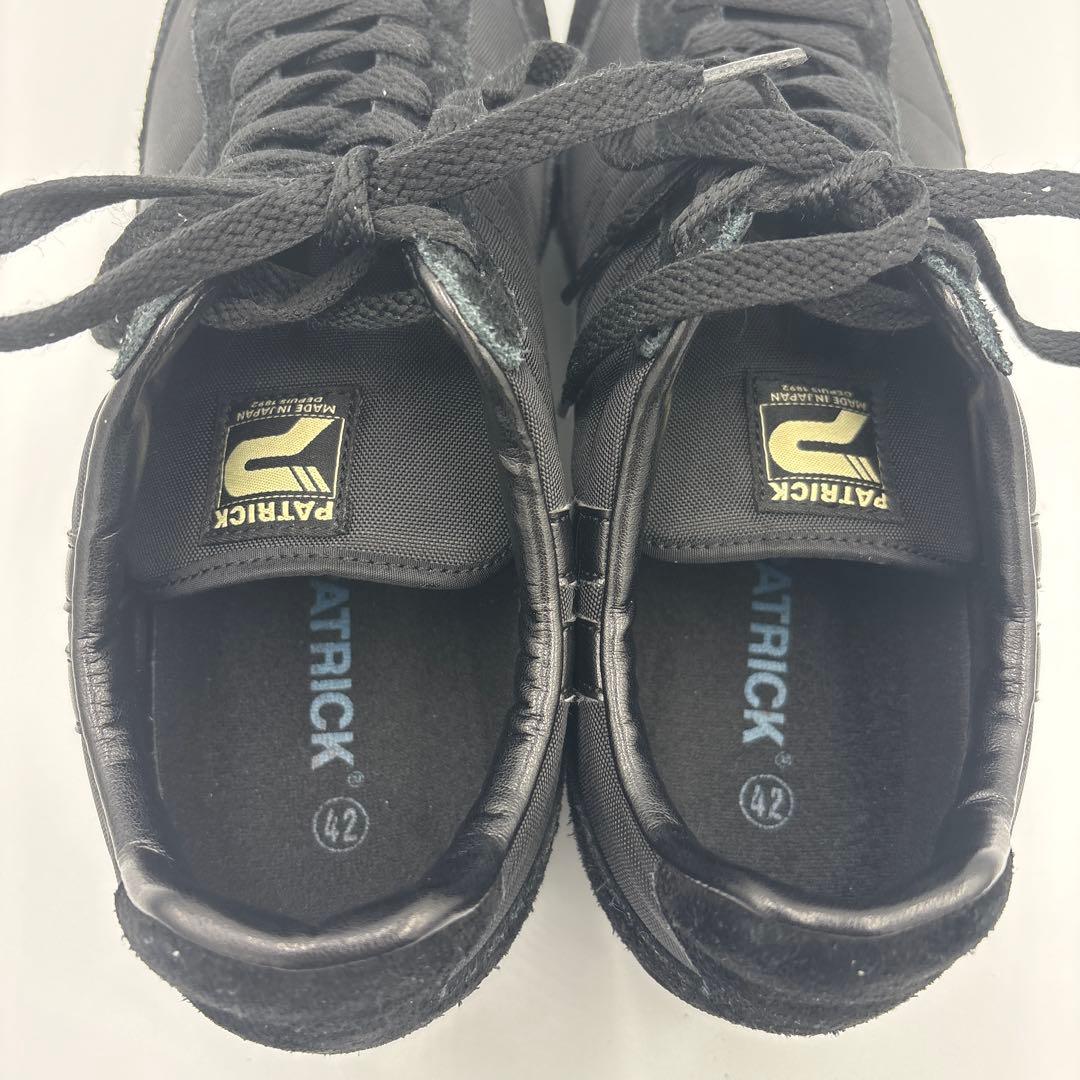 ✨美品✨パトリック PATRICK スニーカー【42】26.5cm ブラック