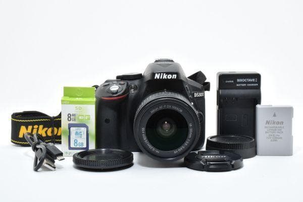 【美品】ニコン Nikon D5300 AF-P18-55mm レンズキット