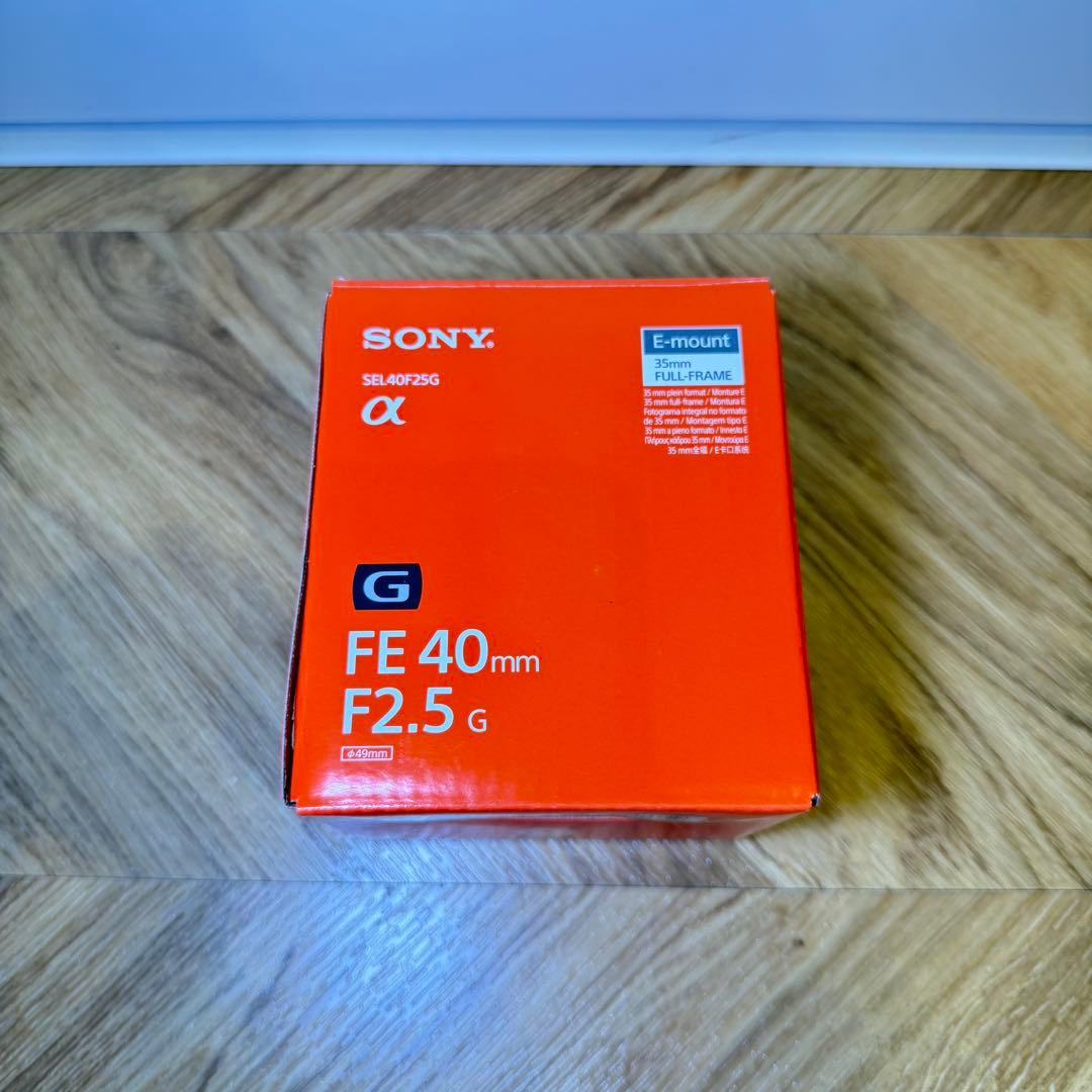 レンズ(単焦点) Sony 40mm F2.5 G