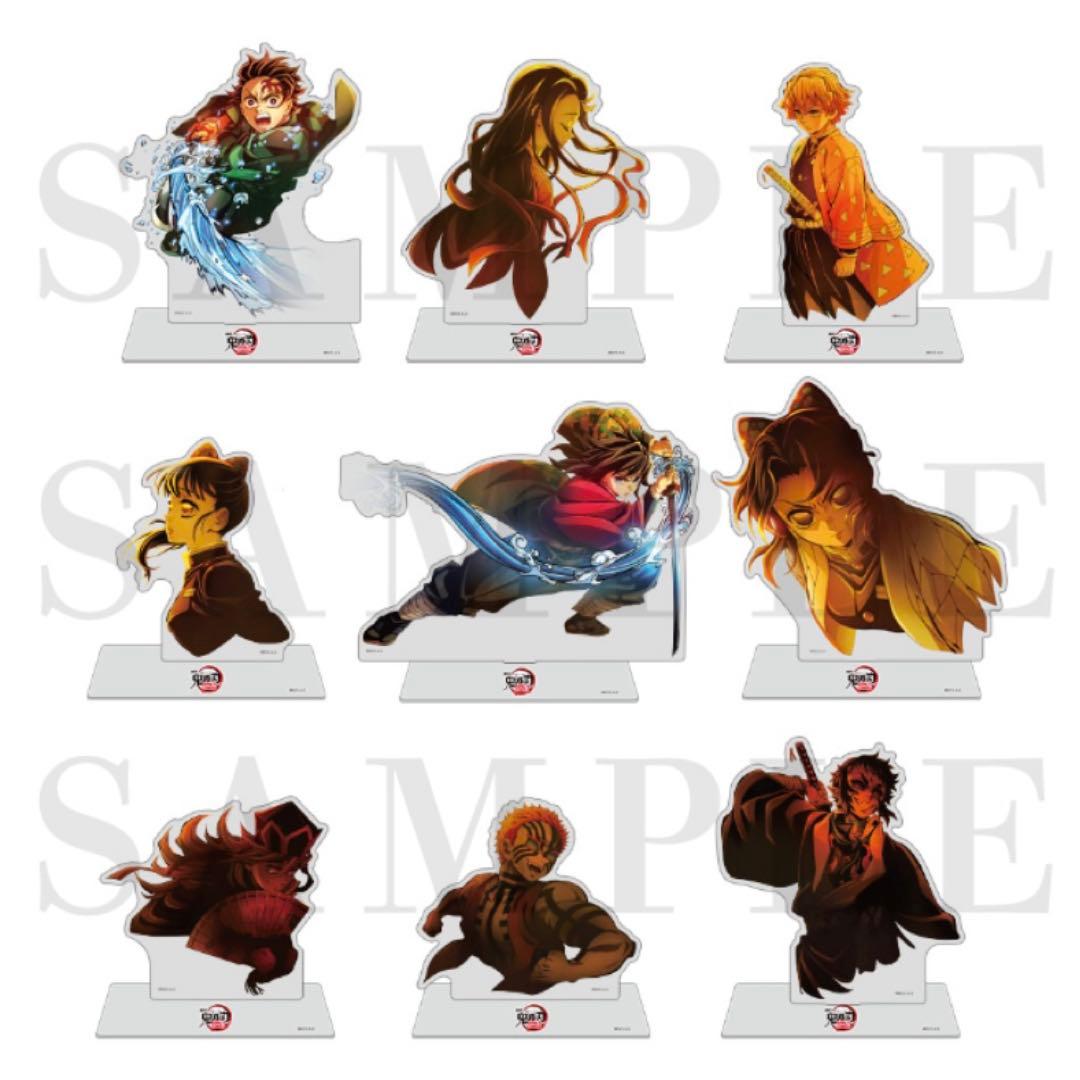 鬼滅の刃 無限城編 キービジュアルアクリルスタンドA B コンプ