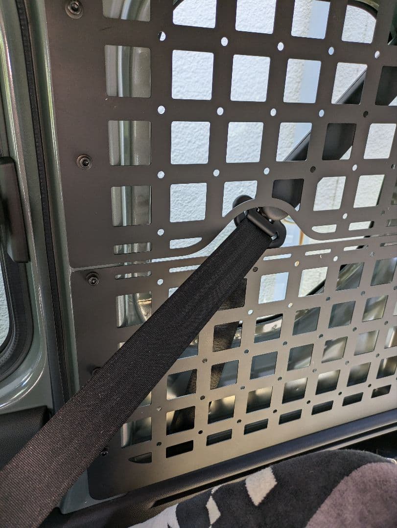 N-VANインナーメッシュパネル 片側のみ　1.6ミリ　無塗装品