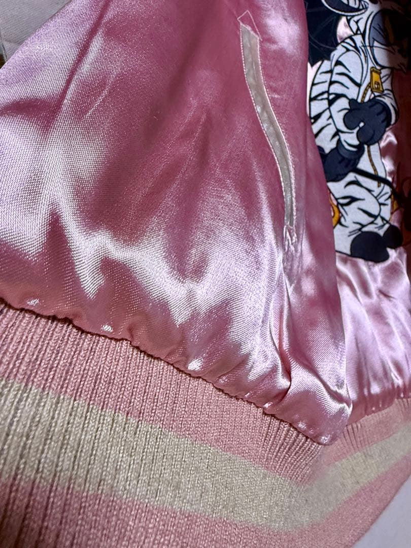 トムとジェリー リバーシブルスカジャン vanson Leather