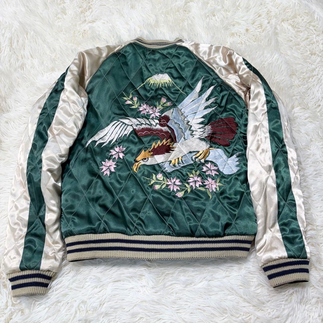 美品　beams boy 別珍スカジャン GREENLAND テーラー東洋　鷹