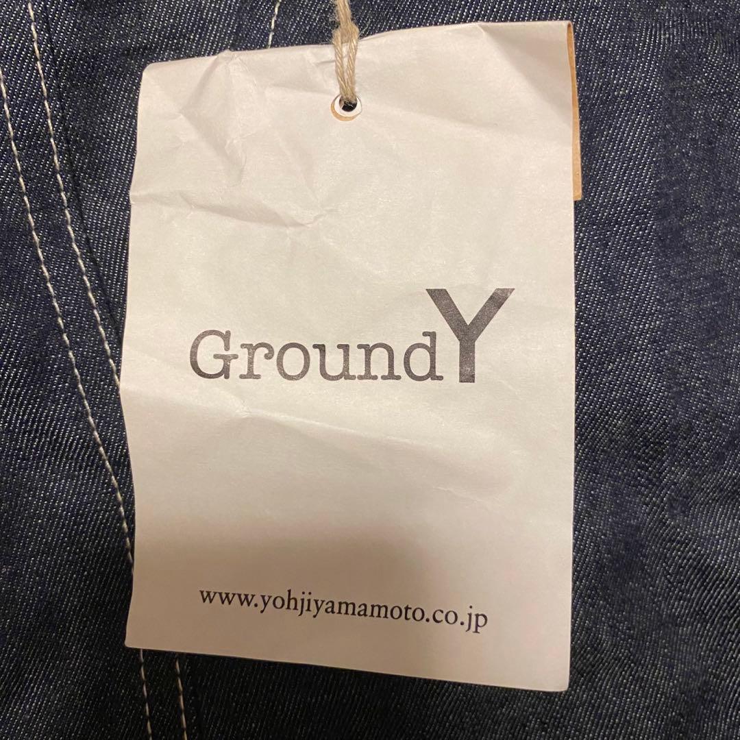 Ground Y サルエルサスペンダー ヨウジヤマモト　ワイドデニム