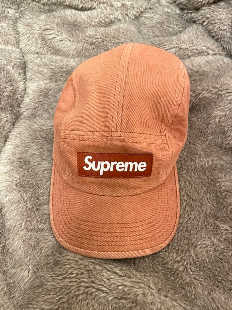 帽子 Supreme Denim Camp Cap Rust - 23SS