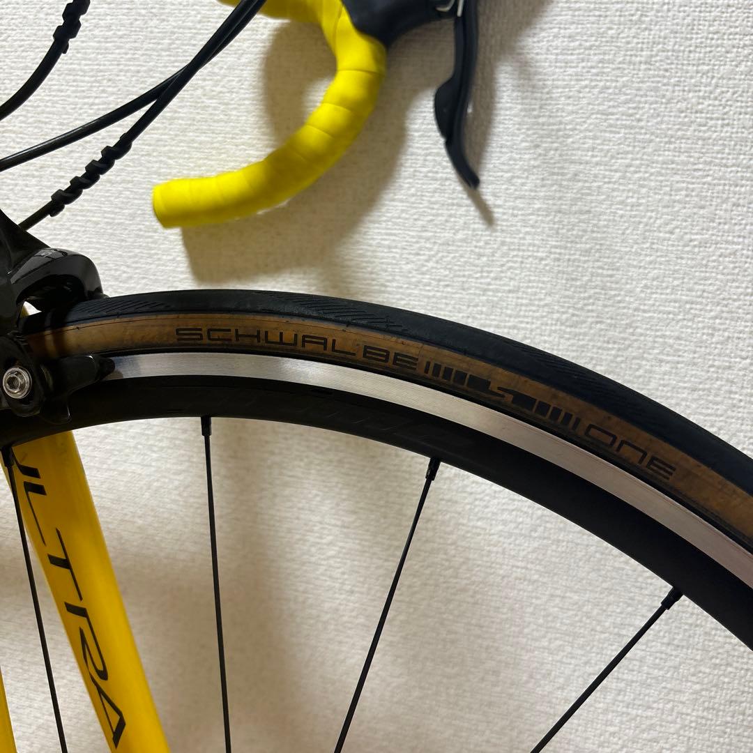キャノンデール caad8 48サイズ 8.8g イエロー ロードバイク