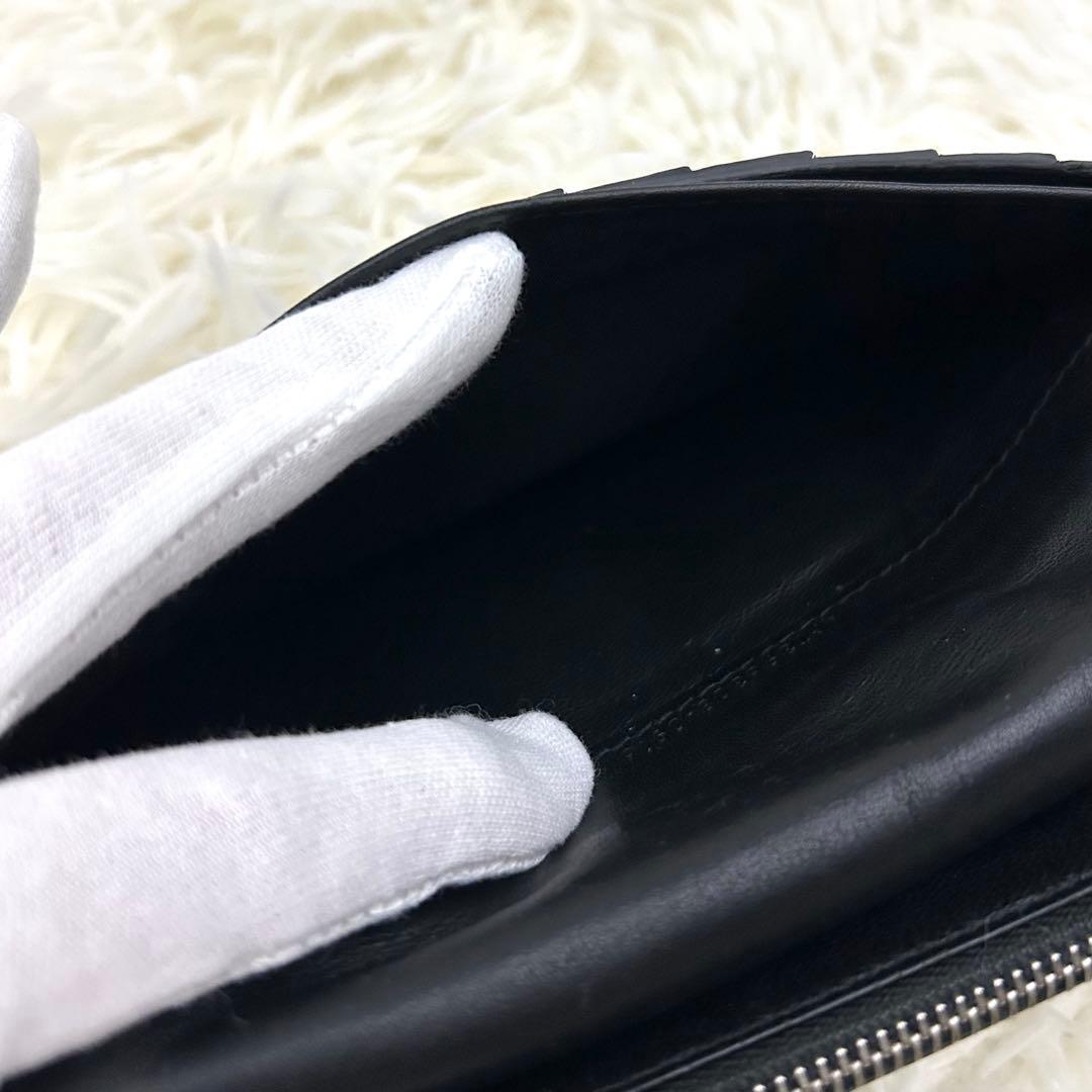 【美品】SAINT LAURENT サンローラン クロコダイル　長財布 箱付き