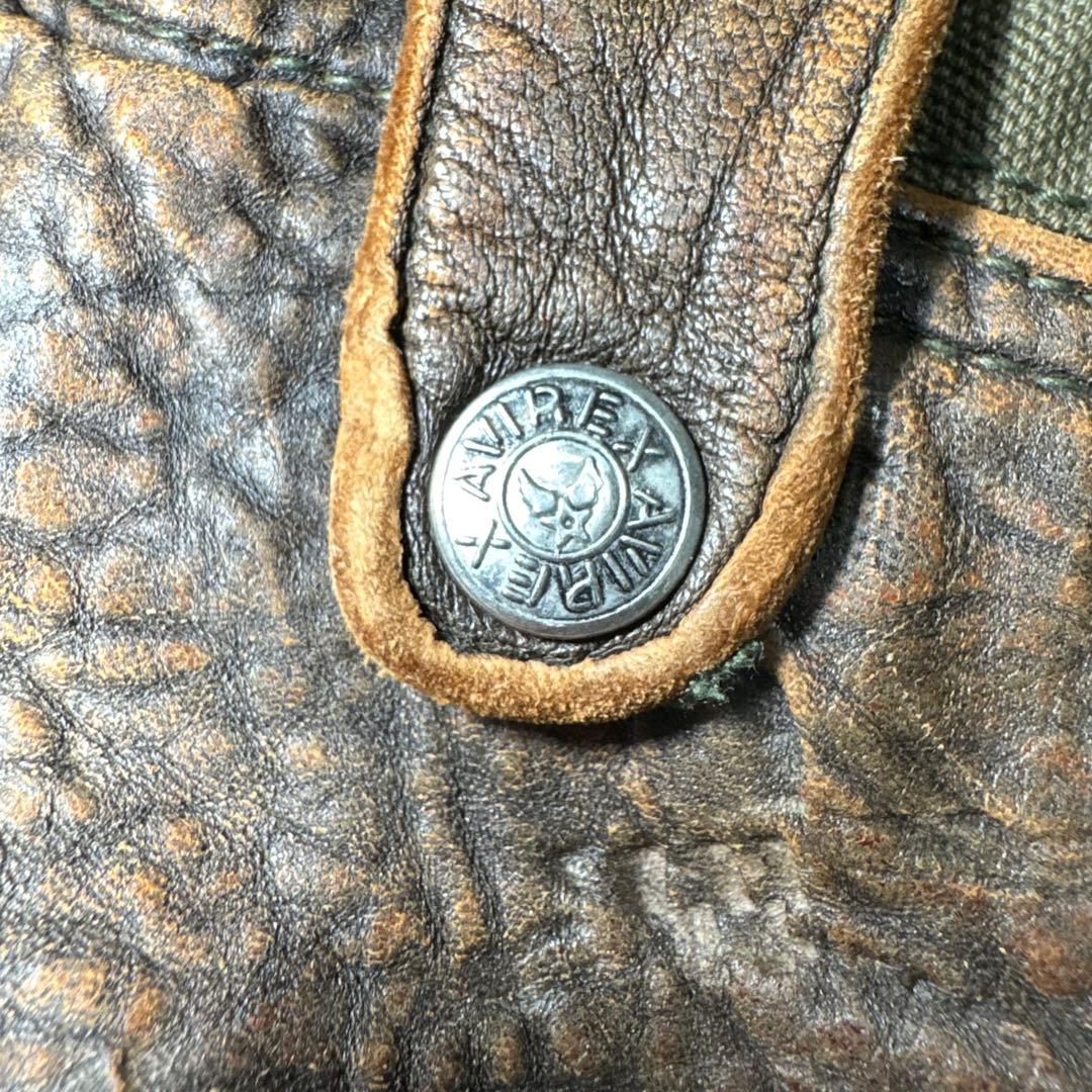 ☆【超希少】AVIREX B-9 フライトジャケット ミリタリー 羊革☆