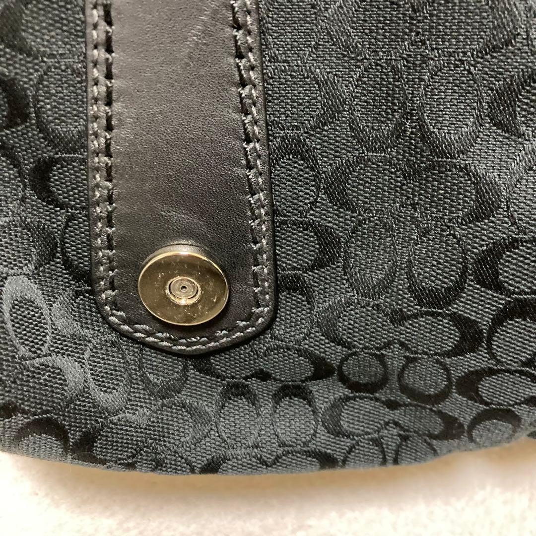 【極美品】コーチ シグネチャー斜め掛けショルダーバッグ メッセンジャーバッグ