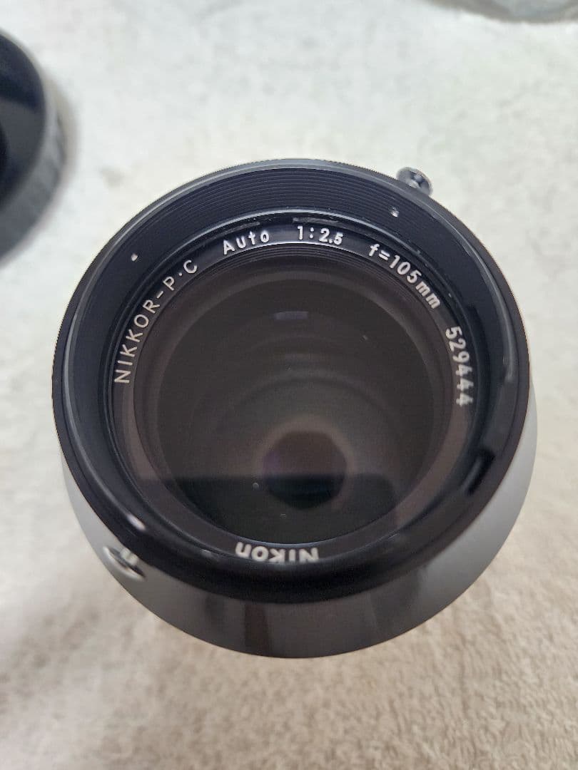 ニコン　Nikon　nikkor　１０５mm　f2.5　カメラ　レンズ　美品