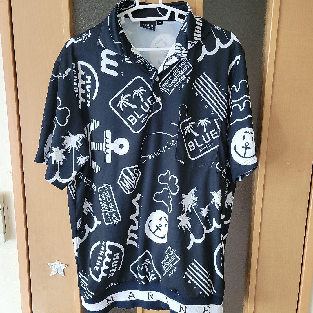 MUTA MARINE　ムータマリン　グラフィックポロシャツ　XL
