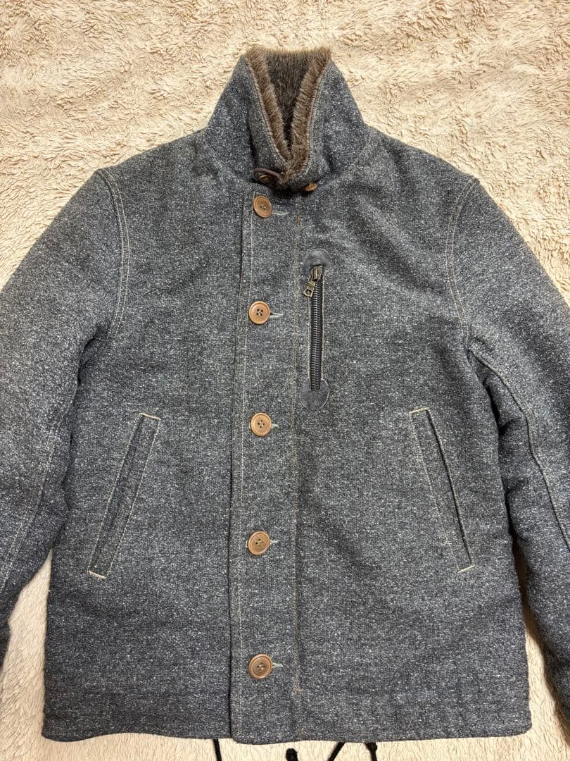 BLUE BLUE ブルーブルー デッキジャケット アウター Mサイズ