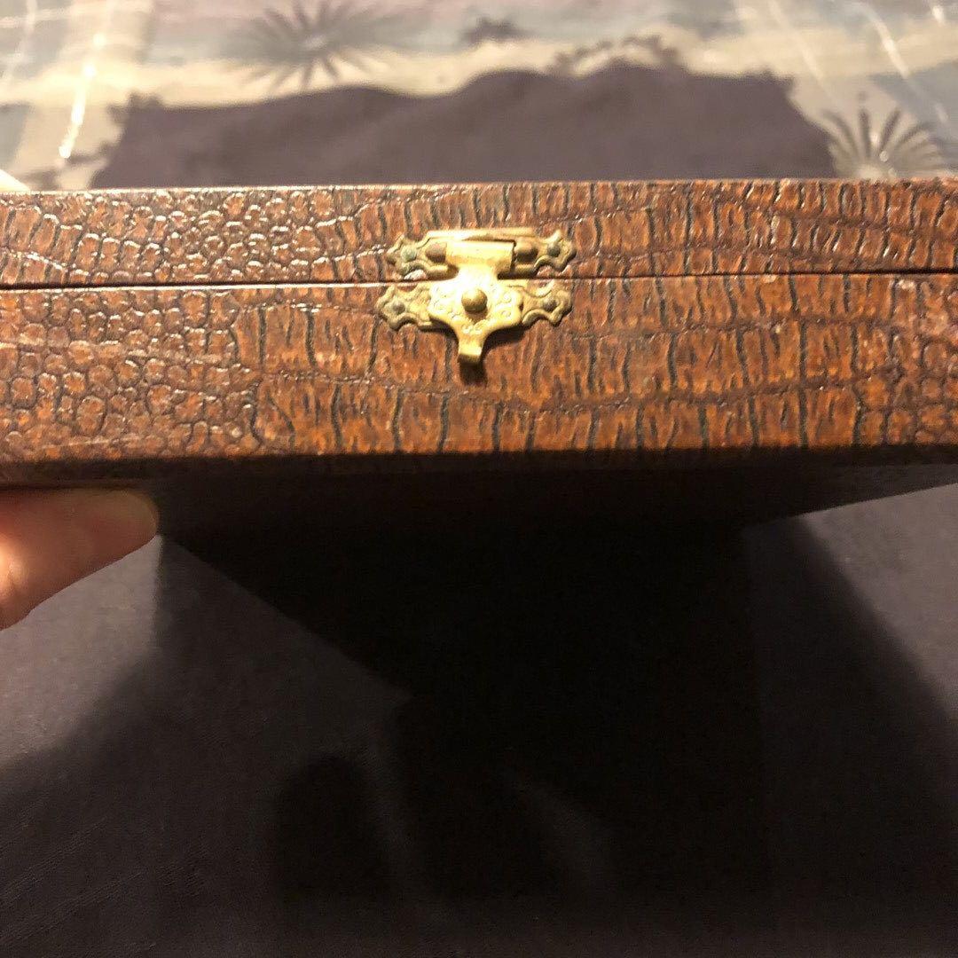 専用フランスアンティーク　箱付スプーン　12本セット　フランスアンティーク