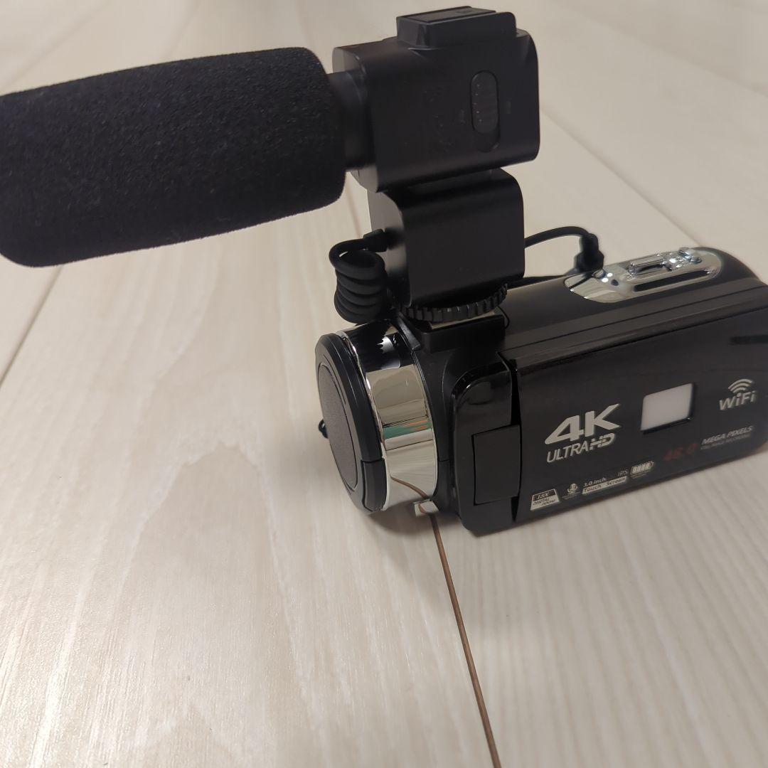 4K ビデオカメラ 48.0MP Wi-Fi機能付き